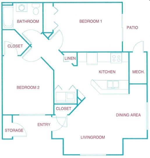 The Pine 305 floor plan